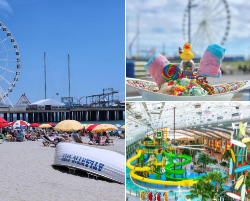 Atlantic City getaway make it a family weekend ! cover photo collage