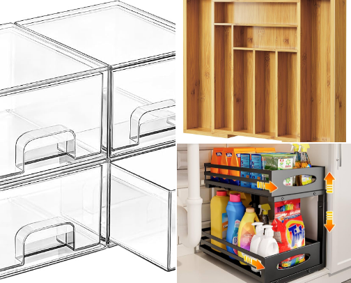 Home Organization Favorites 🏡💚 cover photo collage