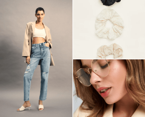 Fashion cover photo collage