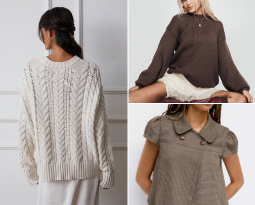 The perfect it girl fall wardrobe cover photo collage