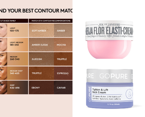 My favorite beauty recs cover photo collage