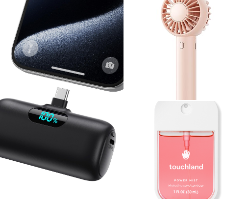 The only list of items you’ll need to stock in your purse for on the go ✨📋 cover photo collage