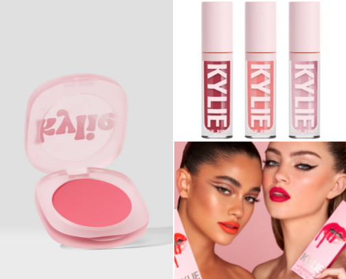 Kylie Cosmetic cover photo collage