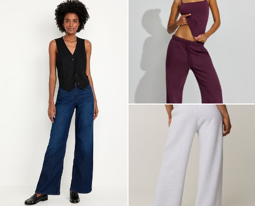 Tall girl clothes cover photo collage
