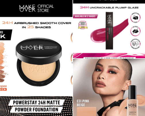 MAKE OVER SERIES cover photo collage