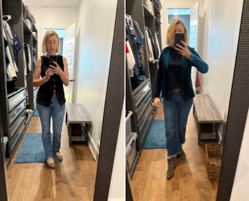 Pear shaped?  Grab these jeans now! cover photo collage