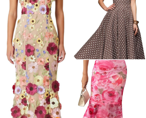Off to the Races!  Classic Kentucky Derby Outfits to turn heads. cover photo collage