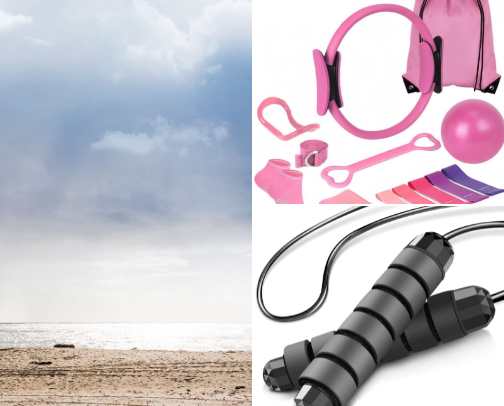 No Gym, No Problem: Easy Tips and products to to Stay Fit and active without a gym membership cover photo collage