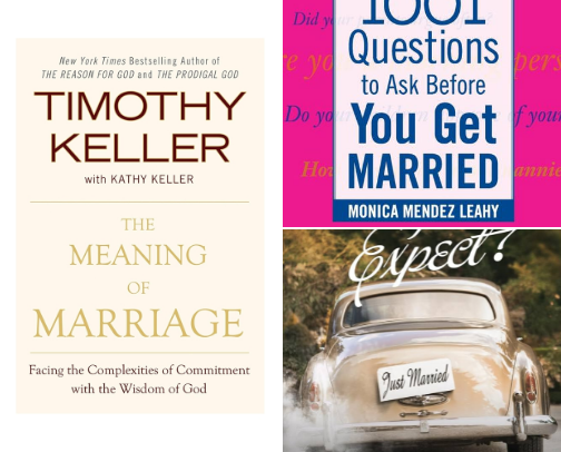 best Christian books for your engagement season cover photo collage