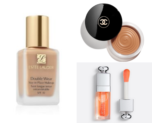 High end makeup💸 cover photo collage