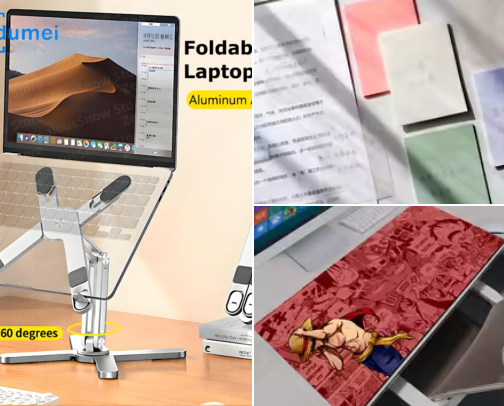 My Clutter-Free College Study Setup: Desk, Dorm & Backpack Essentials cover photo collage