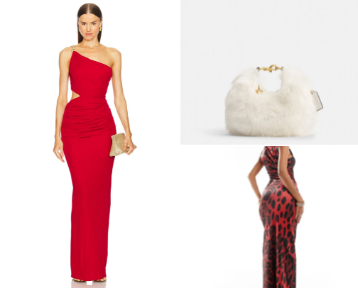 Dressing up, but make it glam! cover photo collage