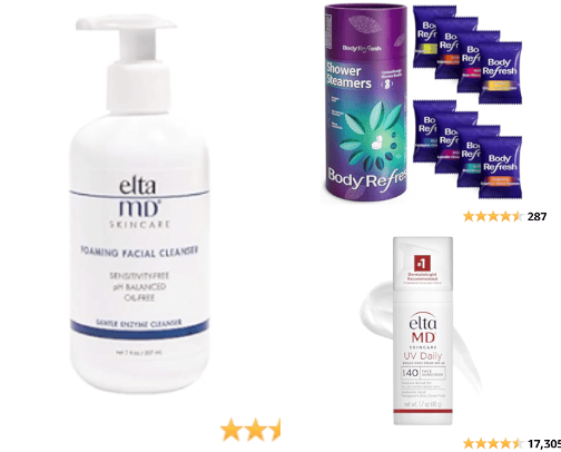Skincare and Beauty Products cover photo collage
