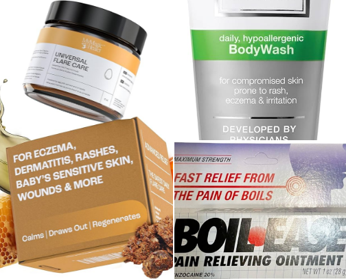 HS + Sensitive Body Care cover photo collage