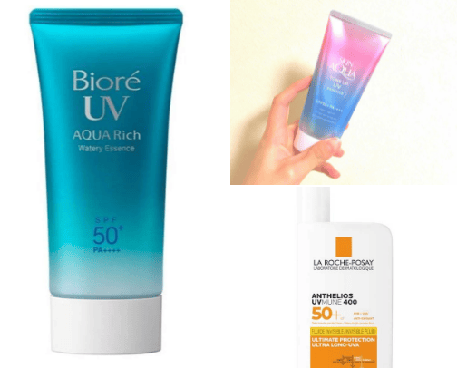 skincare cover photo collage