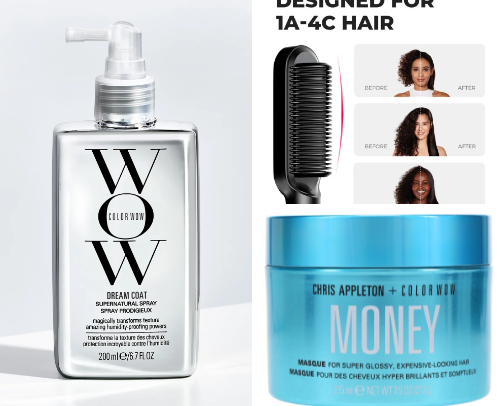 Hair Products cover photo collage