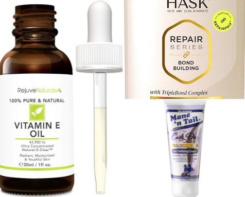 Healthy Hair Care cover photo collage