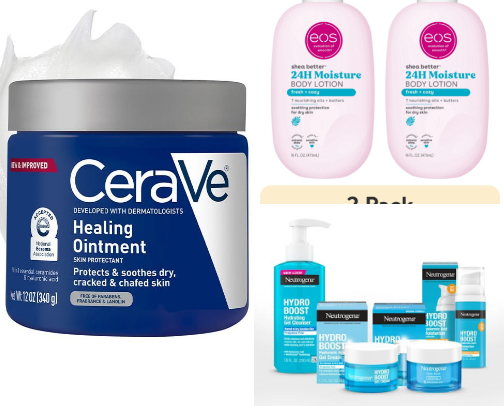 Skin care essentials cover photo collage