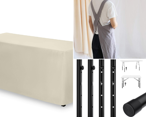 Everything you’ll need to start a mobile latte business 💚🛻🧋☕️✨ cover photo collage