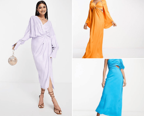 ASOS event dresses💖 cover photo collage