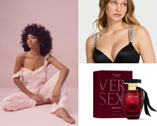 Victoria's Secret favorite's cover photo collage