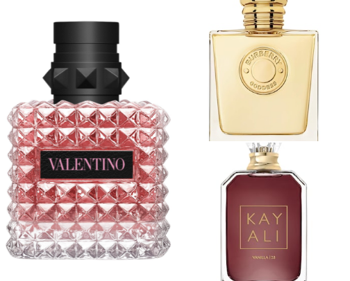 Most complimented perfumes as a Vanilla Girly✨ cover photo collage