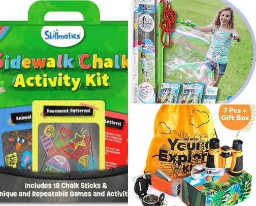 Summer Fun for Kids Outdoors cover photo collage