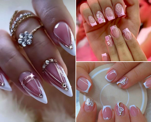 PRETTY AND PERFECT NAILS cover photo collage