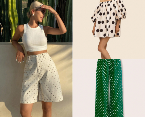 Lunares en tendencia ⚫⚪ cover photo collage