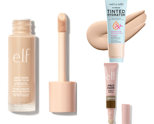 5 Min Dewy Summer Makeup for Moms on the Go ☀️ cover photo collage