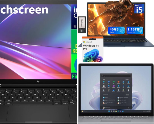 Top Laptops for Remote Work in 2025 cover photo collage