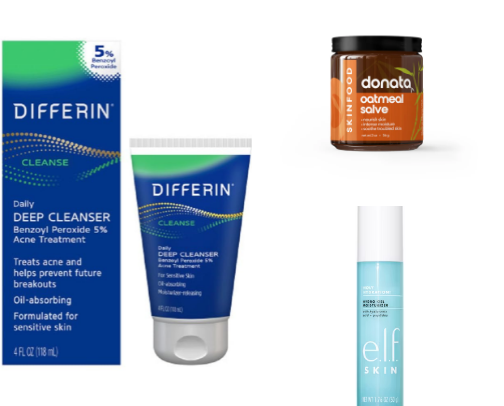 Universal skincare favorites🧴 cover photo collage