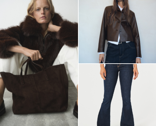 Fall fashion staples cover photo collage