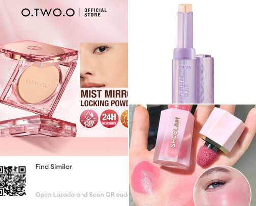 Make up cover photo collage