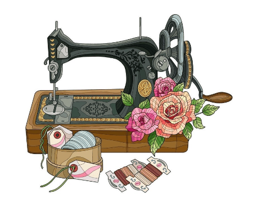 Mesin jahit favorite cover photo collage