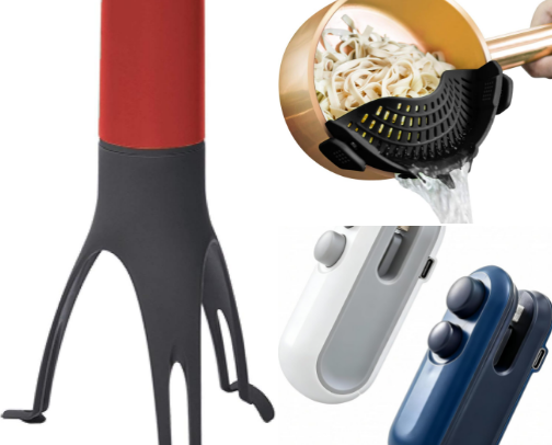 15 Weird but Smart Kitchen Gadgets Under $50 That Make Cooking Way Easier cover photo collage