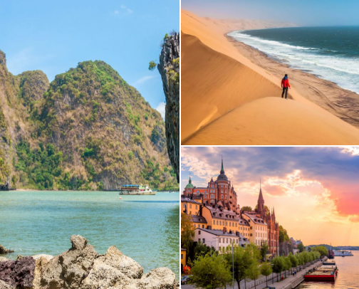 Best Holiday Destinations! cover photo collage