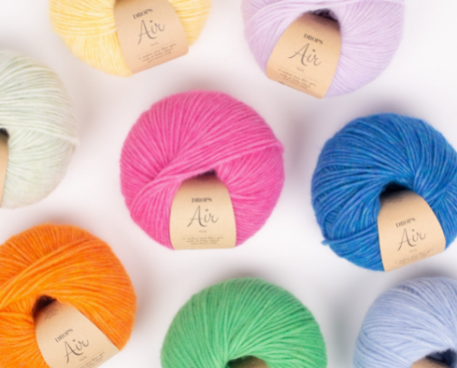 Drops yarn review🧶🧶🧶 cover photo collage