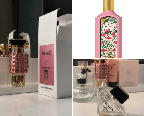 The most gorgeous perfumes i’ve used up💗🌺 cover photo collage