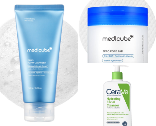 That Girl Skincare Routine cover photo collage