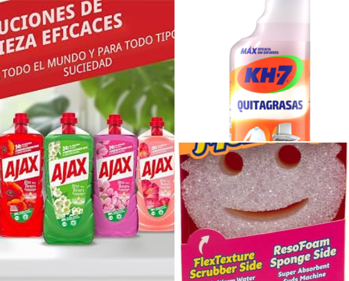 Productos que uso y repongo en casa | Limpieza y hogar cover photo collage