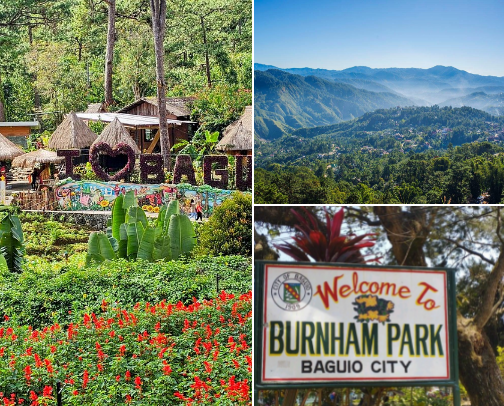 Beautiful Places in Baguio City! cover photo collage