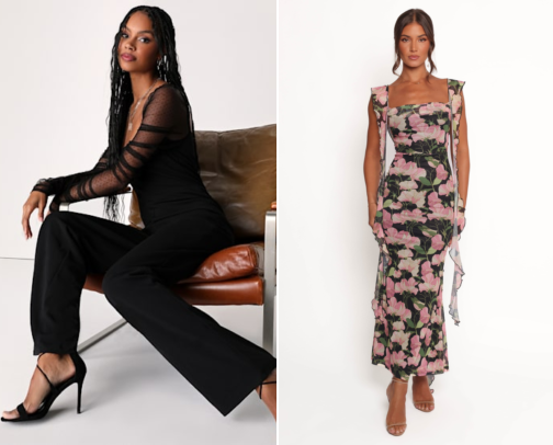 Wedding Guest Dresses and Jumpsuits cover photo collage