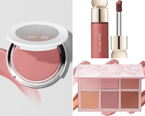 BLUSH BLUSH BLUSH cover photo collage
