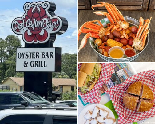 Bites by the Beach!! Restaurants in Panama City Beach cover photo collage