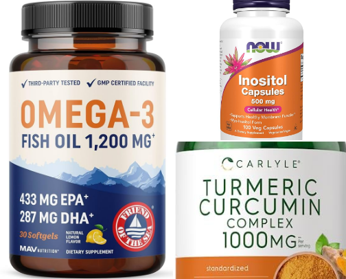 PCOS Supplements that I took to lose 15 lbs and reverse my PCOS cover photo collage