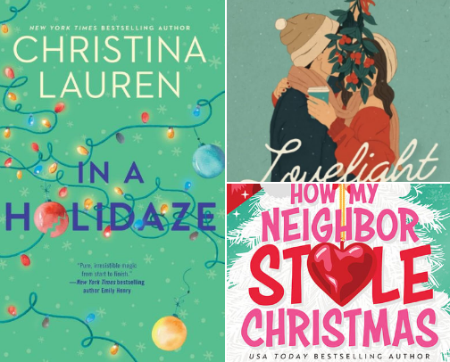 Fun, Flirty Holiday Reads cover photo collage