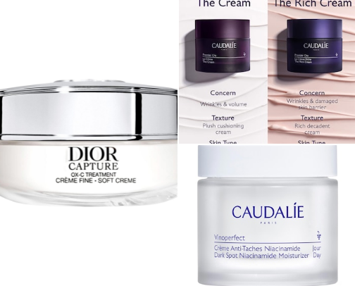 Skincare and makeup for women over 40 cover photo collage