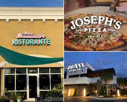 Jacksonville's Italian Shortlist: Where I Actually Go for Pasta 🍝✨ cover photo collage