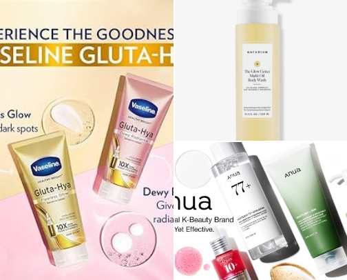 Body care cover photo collage